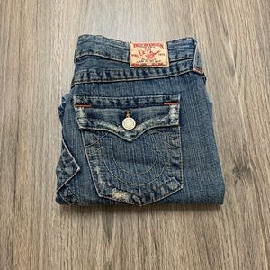 True religion jean skirt